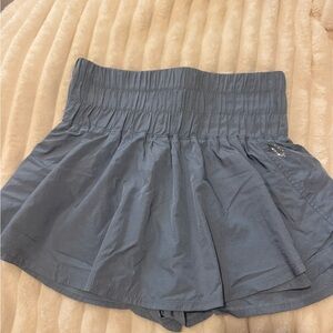 Free People Charcoal Athletic Shorts